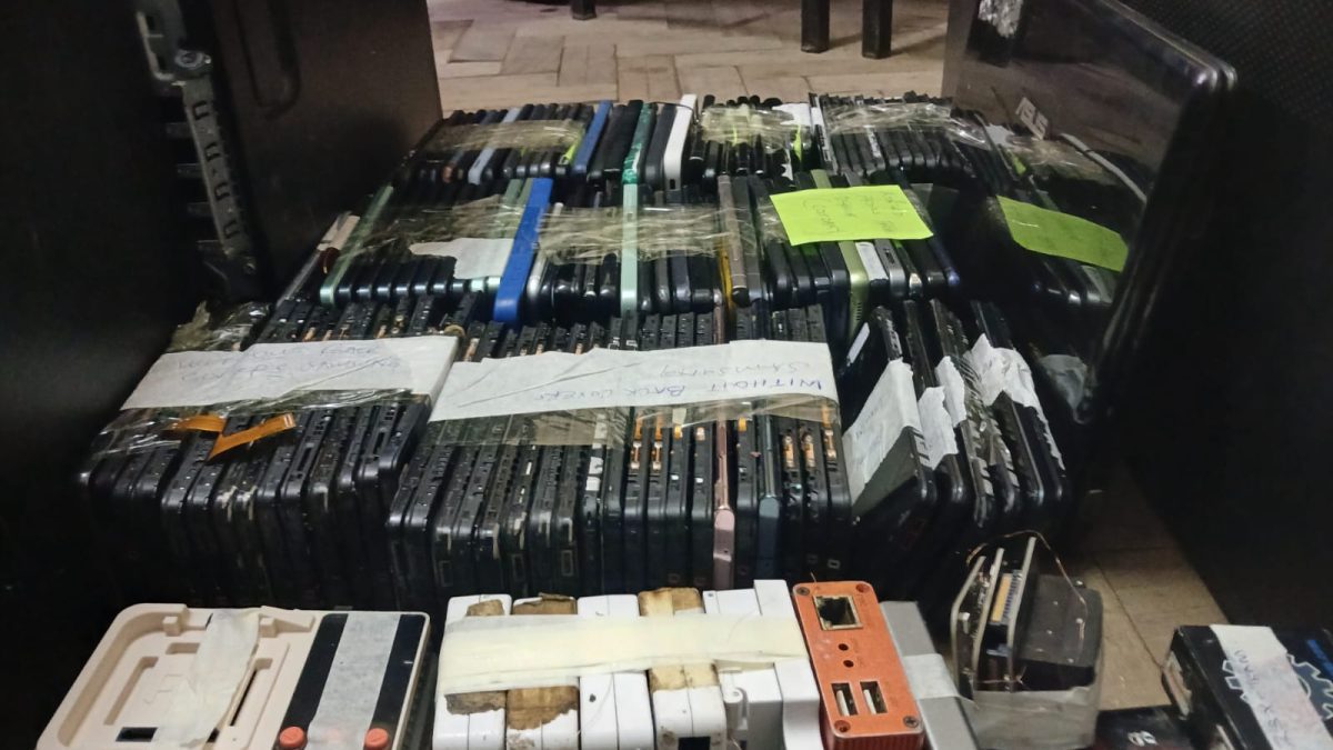 Dozens of stolen devices recovered in Nairobi CBD raid