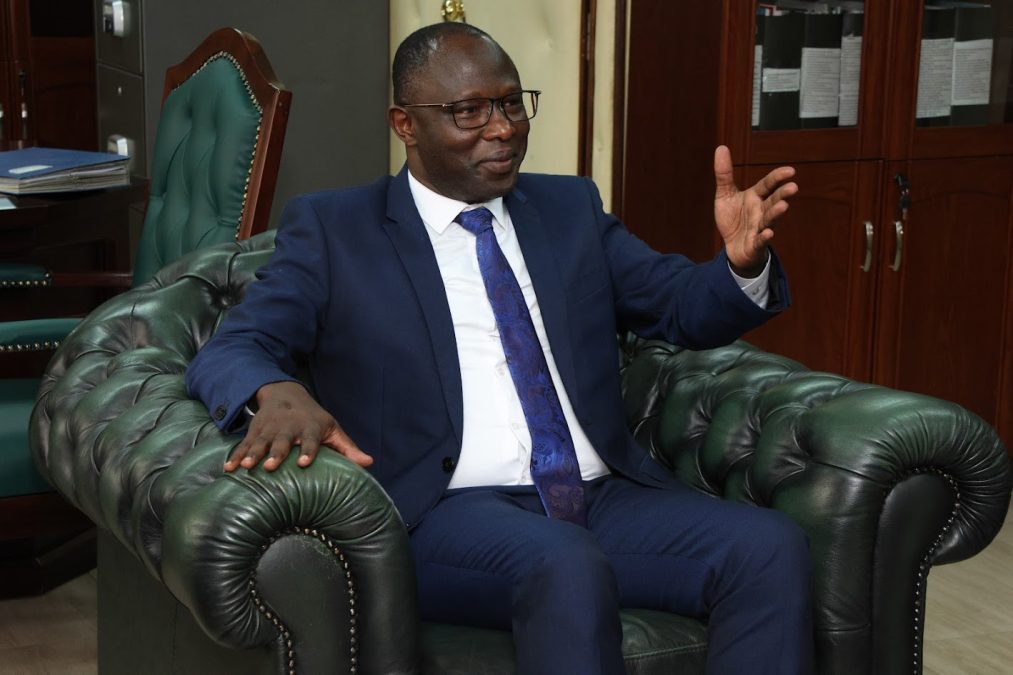 IEBC boss Erastus Ethekon Edung during a past event. PHOTO/https://www.facebook.com/EEEthekon