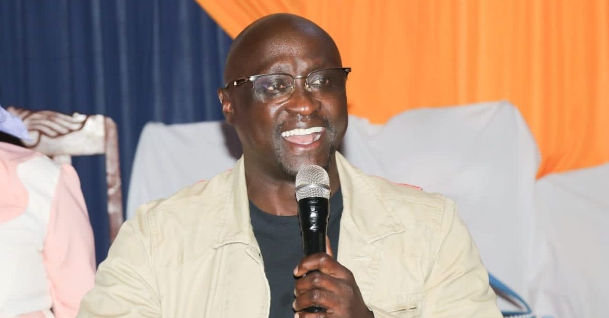 Gatanga MP Edward Muriu speaks during a past event. PHOTO/https://www.facebook.com/WakiliMuriuEdward