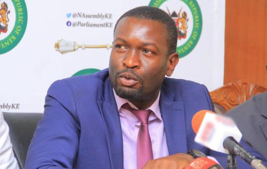 Nairobi Senator Edwin Sifuna speaking to the media. PHOTO/https://www.facebook.com/EdwinWSifuna