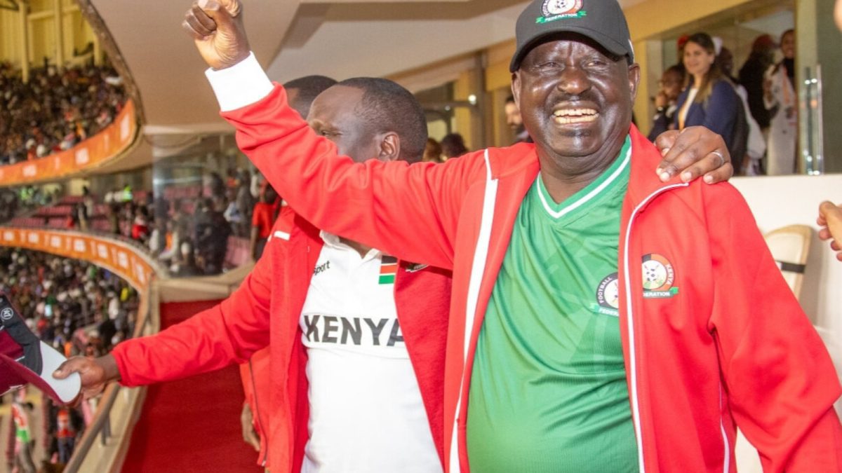 Raila hails Harambee Stars’ performance as national pride moment