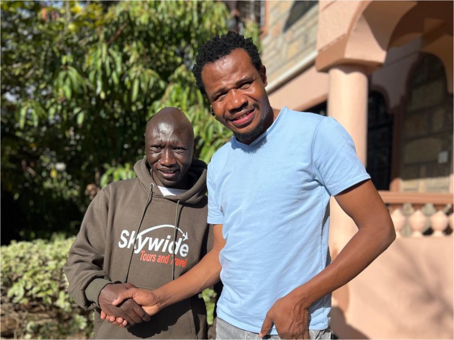 Peter Salasya with Stevo Simple Boy. PHOTO/@pksalasya/X