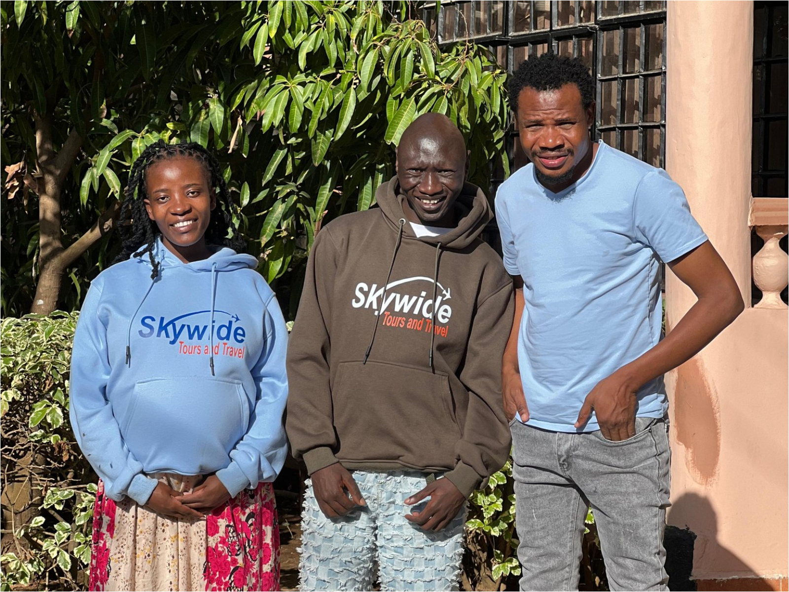 Salasya hosts Stevo Simple Boy and pregnant wife at his Nairobi home