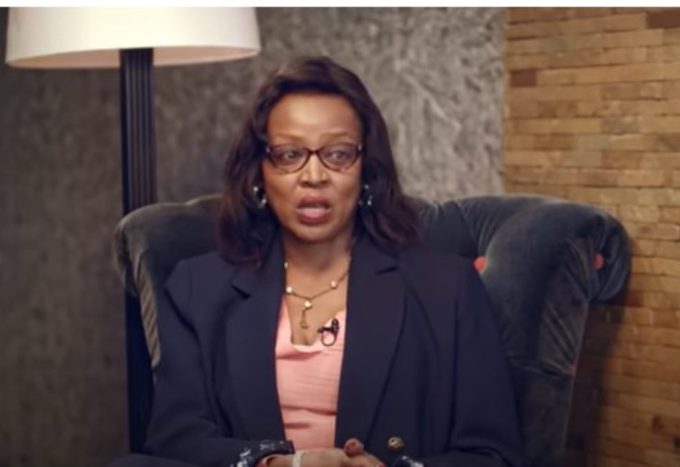 Former Tahidi High actress Angel Waruinge, widely known as Miss Morgan. PHOTO/screengrab by K24 Digital from a video posted by AM live