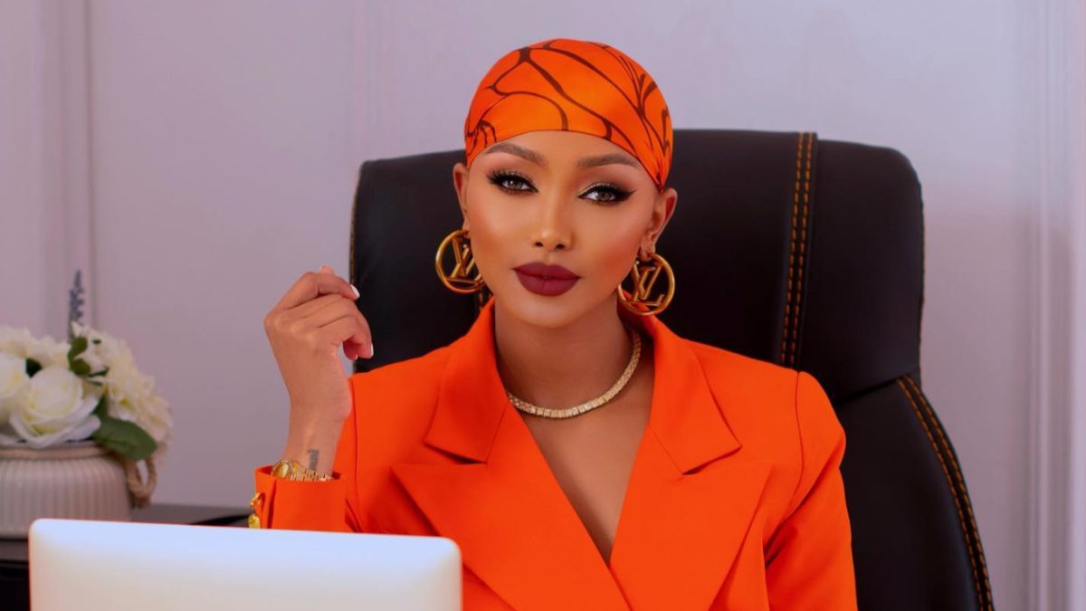 Businesswoman Huddah Monroe. PHOTO/@huddahthebosschick/Instagram