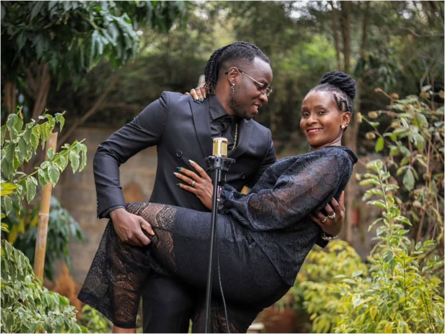 Esther Musila with her husband, Guardian Angel. PHOTO/@esther.musila/Instagram