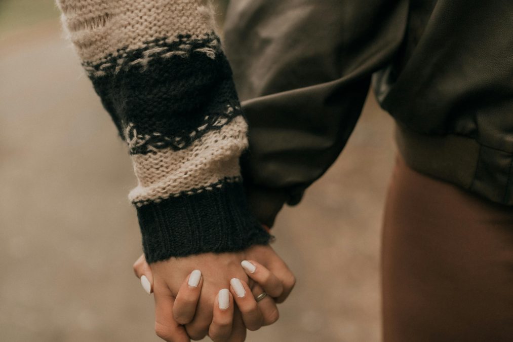 Two people holding hands, image used for representation purposes. PHOTO/Pexels