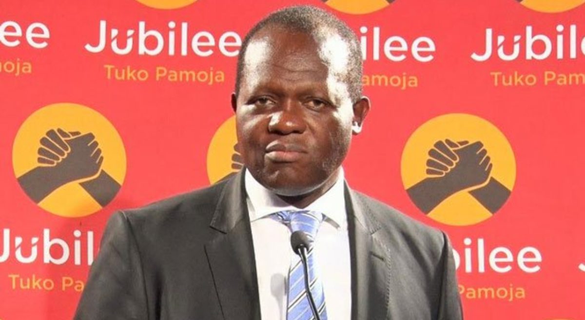 Former Jubilee Party Secretary-General Raphael Tuju. PHOTO/@JubileePartyK/X