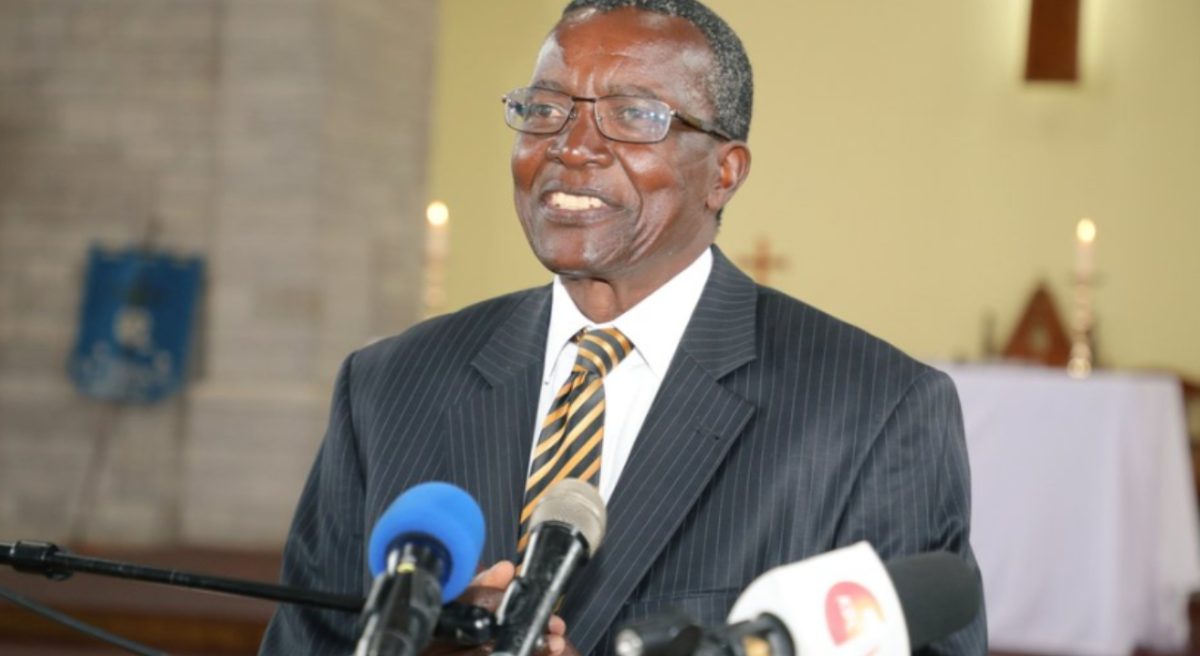 Retired Chief Justice David Maraga speaks during a past function. PHOTO/@dkmaraga/X