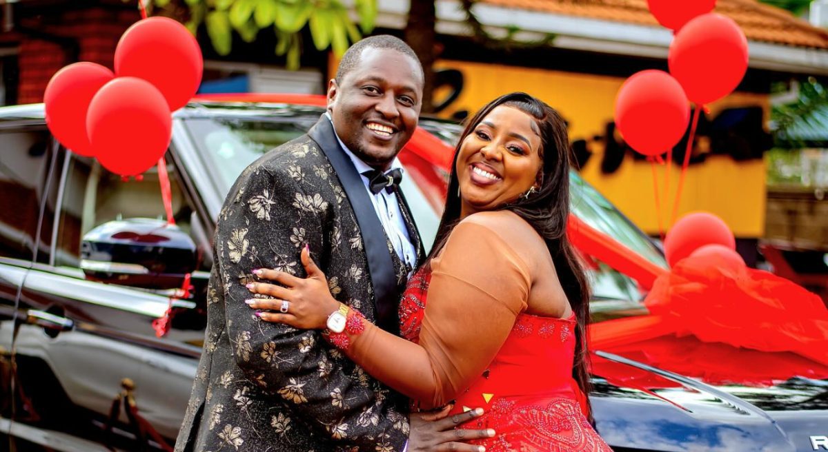 Milly Chebby and her husband, Terence Creative. PHOTO/@millychebby/Instagram