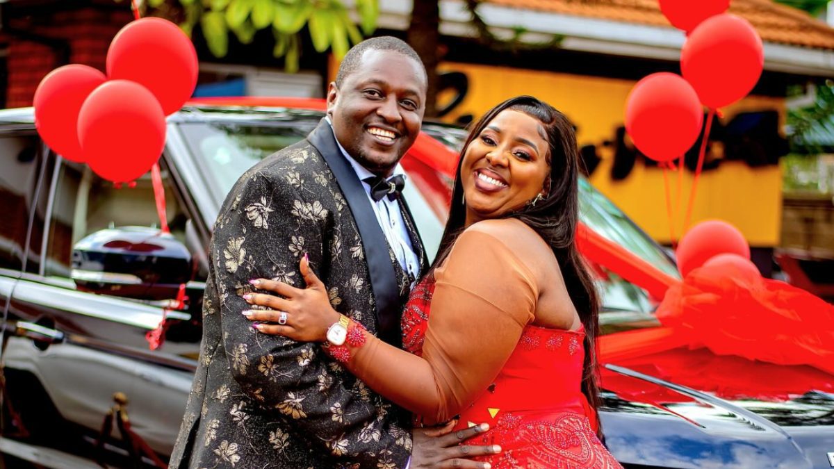 Milly Chebby and her husband, Terence Creative. PHOTO/@millychebby/Instagram