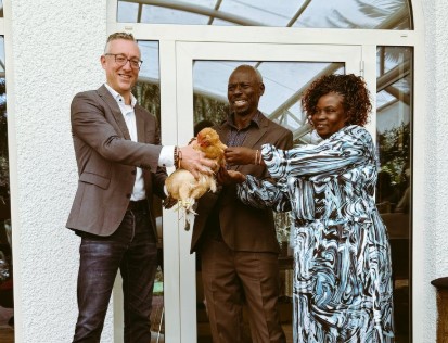 German envoy gifts gardener chicken for retirement after promising Mercedes and BMW
