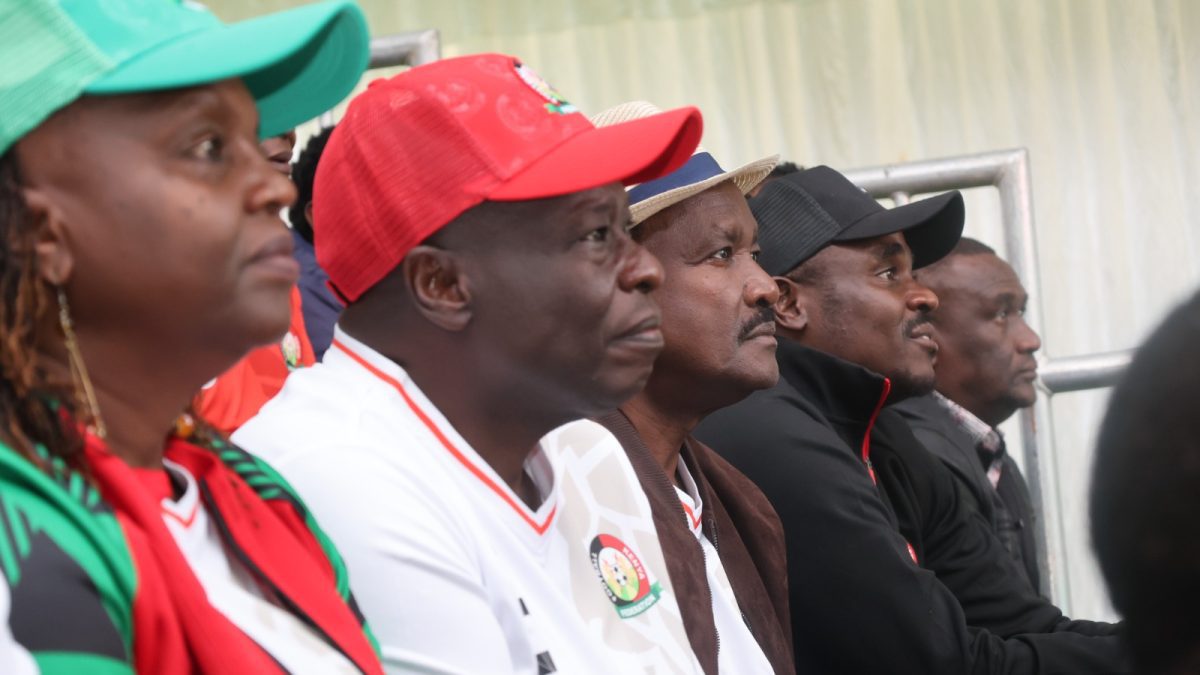 PHOTOS: Gachagua abandons plan to go to Kasarani, joins friends for watch party