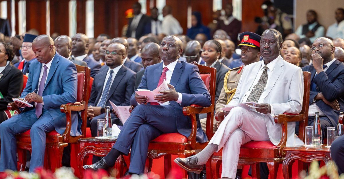 ODM Party Leader attends Katiba Day in KICC on Wednesday, August 27, 2025. PHOTO/@TheODMparty/X