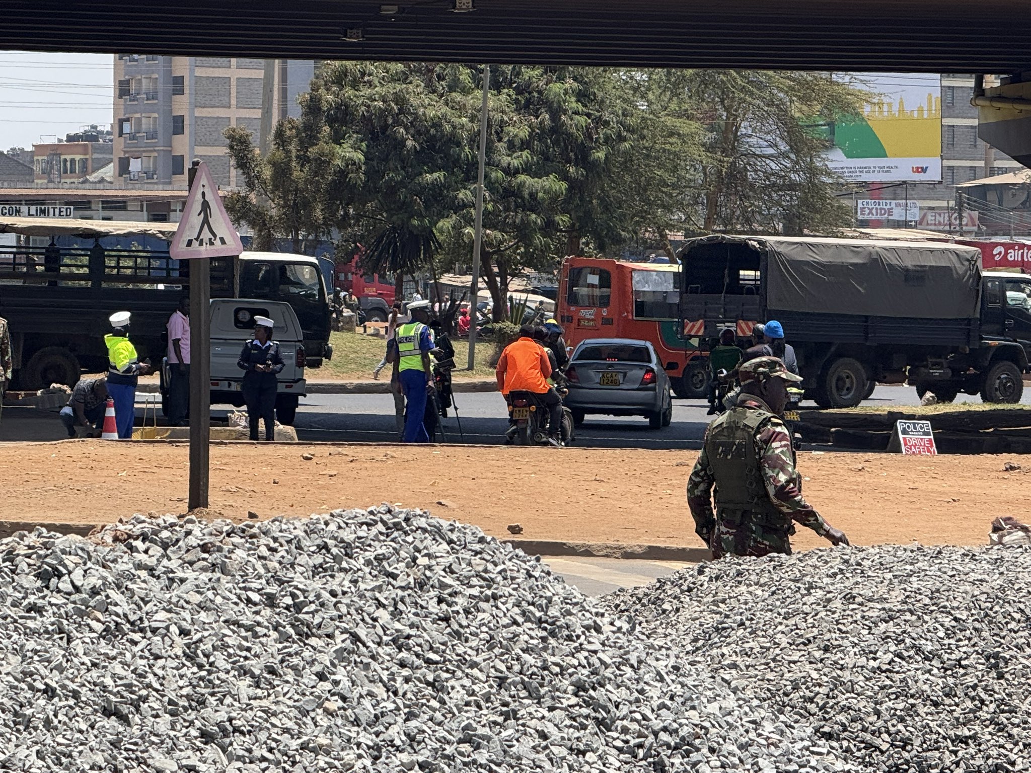 Heavy security around Kasarani ahead of CHAN final showdown