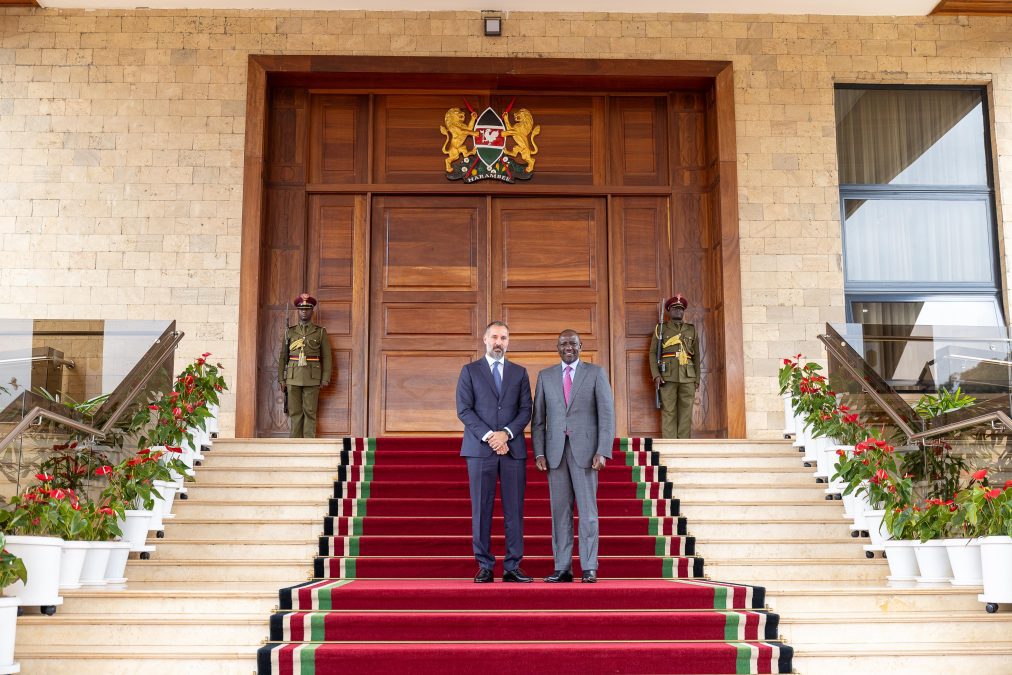 President William Ruto and His Highness the Aga Khan at State House Nairobi on Tuesday August 26, 2025. PHOTO/@StateHouseKenya/X