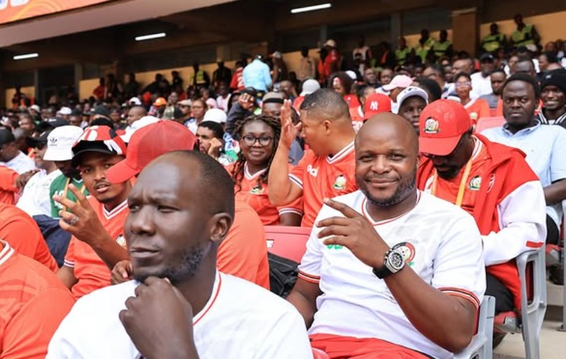 Celebrities throng Kasarani to add glitz to Harambee Stars match