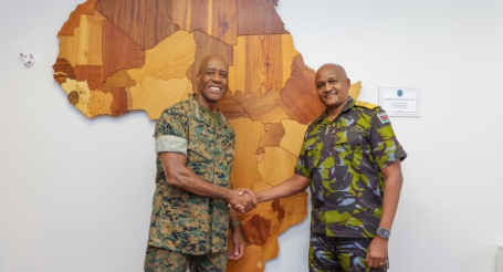 KDF chief, US AFRICOM boss hold high-level talks in Germany