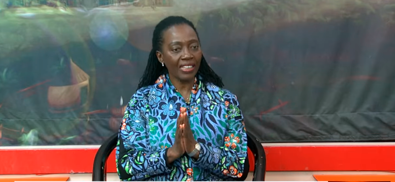 PLP boss Martha Karua speaking to Kameme TV on Monday, August 4, 2025. PHOTO/Screengrab by K24 Digital