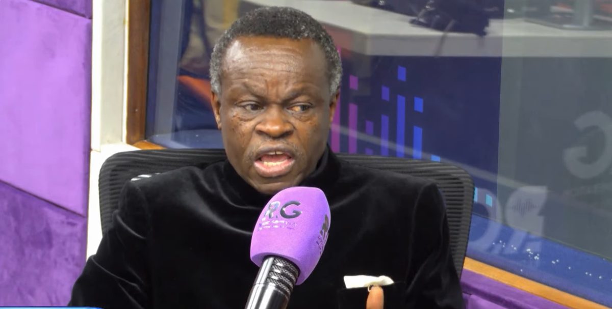 PLO Lumumba Speaks during an interview with one of the local radio stations. PHOTO/Screengrab by K24 Digital.