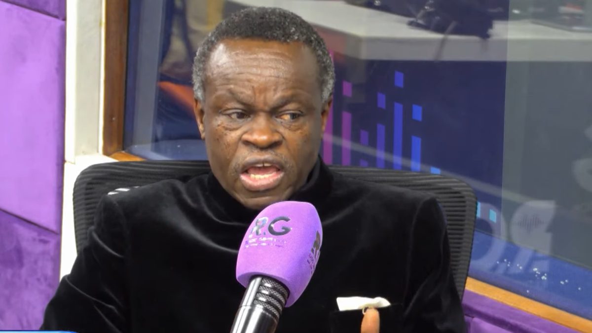 PLO Lumumba Speaks during an interview with one of the local radio stations. PHOTO/Screengrab by K24 Digital.