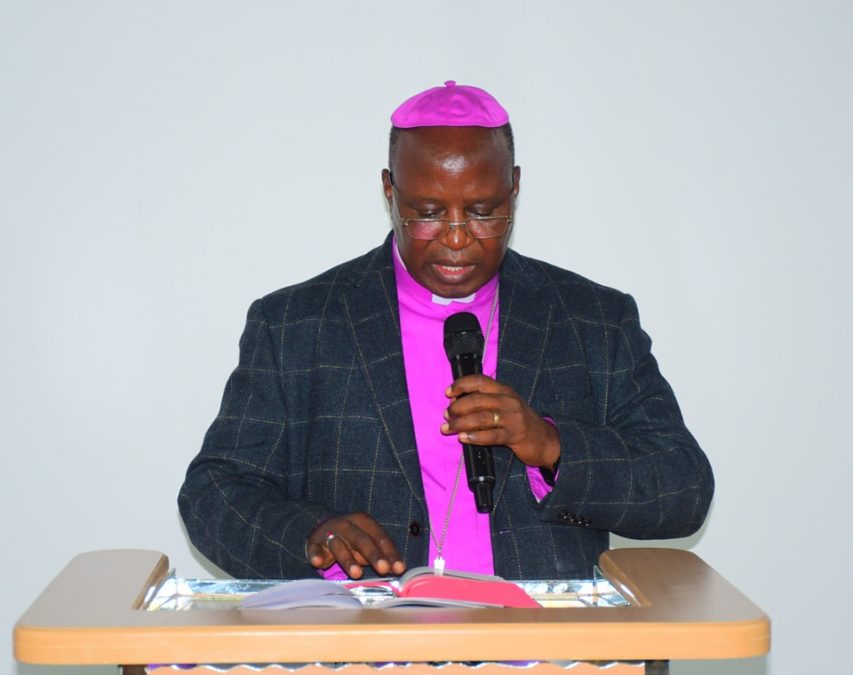 Mbeere Diocese ACK Bishop Moses Masamba. PHOTO/https://www.facebook.com/ackmbeere