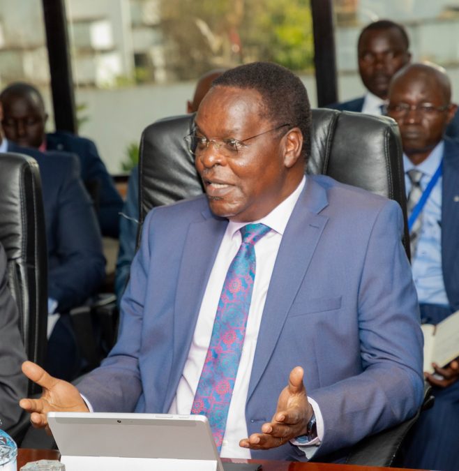 EACC boss David Oginde during a past function. PHOTO/https://www.facebook.com/EACCKenya