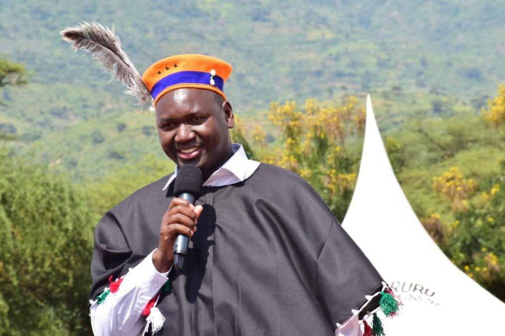 Education PS Julius Bitok speaking to the public at West Pokot County.PHOTO/@JuliusBitok/X