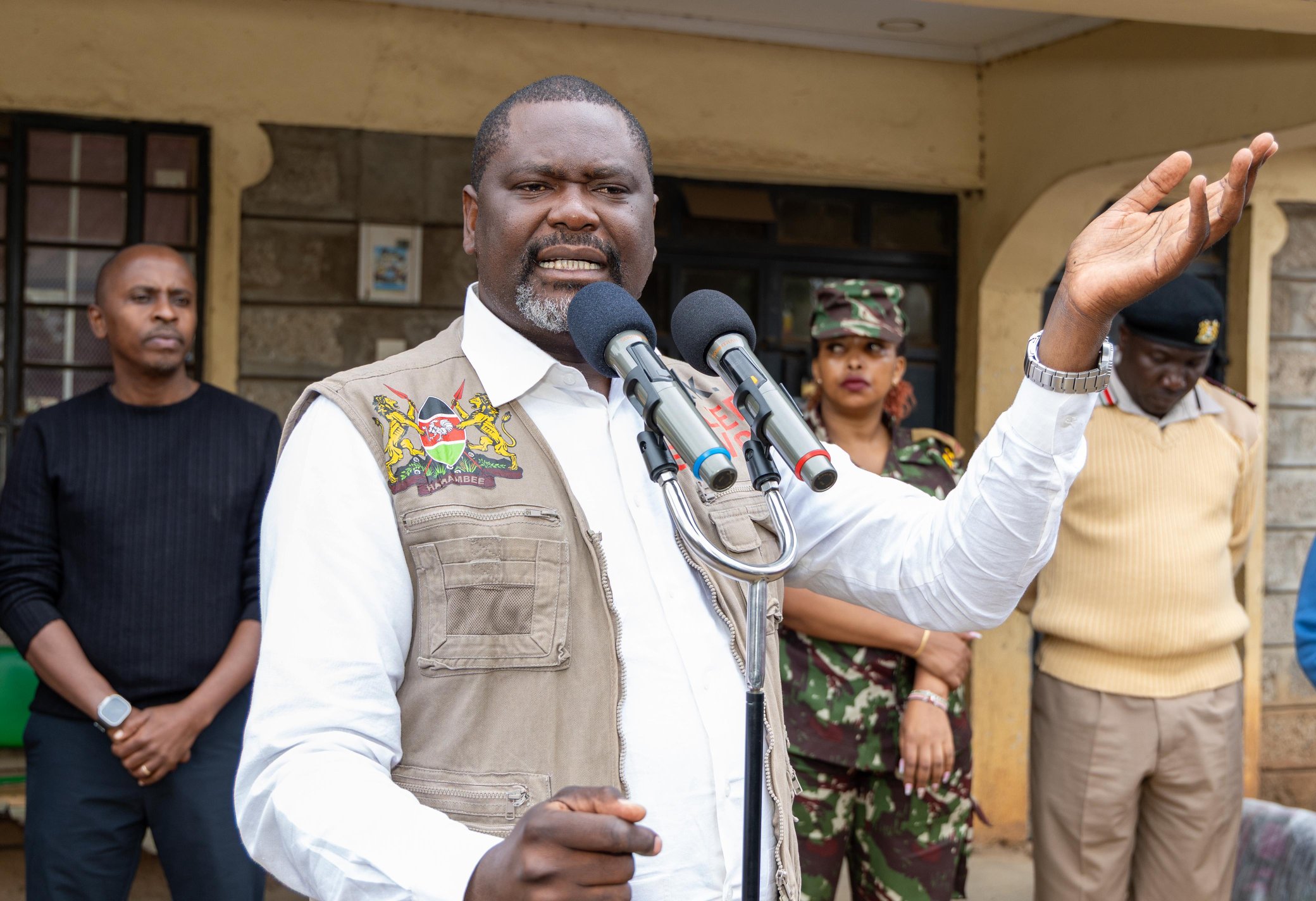 CS Ruku says heads must roll after South C building collapse
