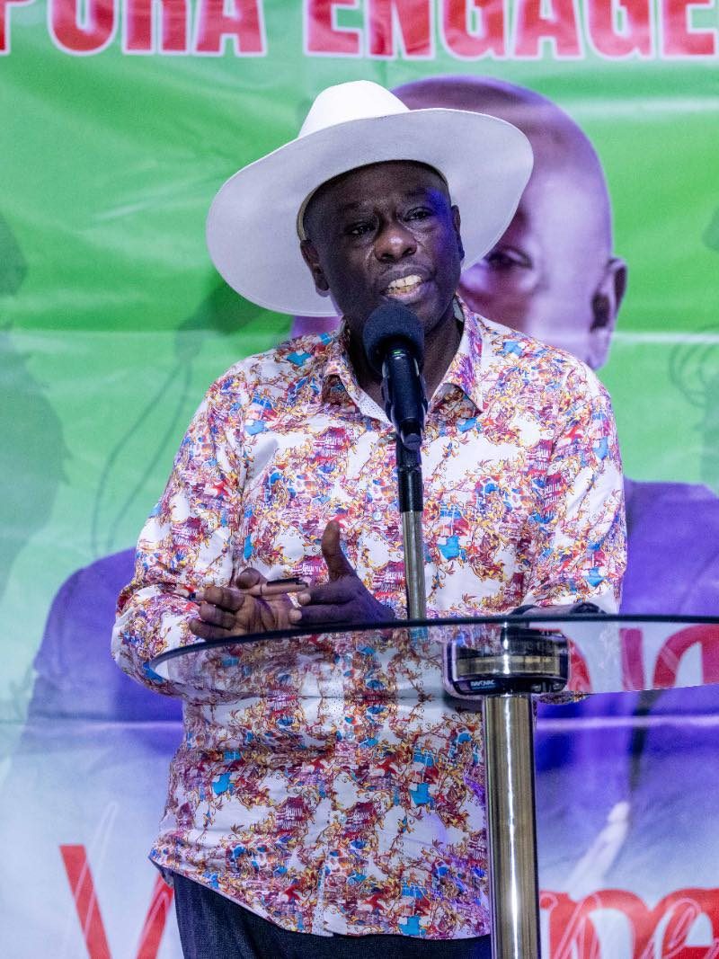 Former DP Rigathi Gachagua speaks during a past function in the U.S. PHOTO/https://www.facebook.com/DPGachagua