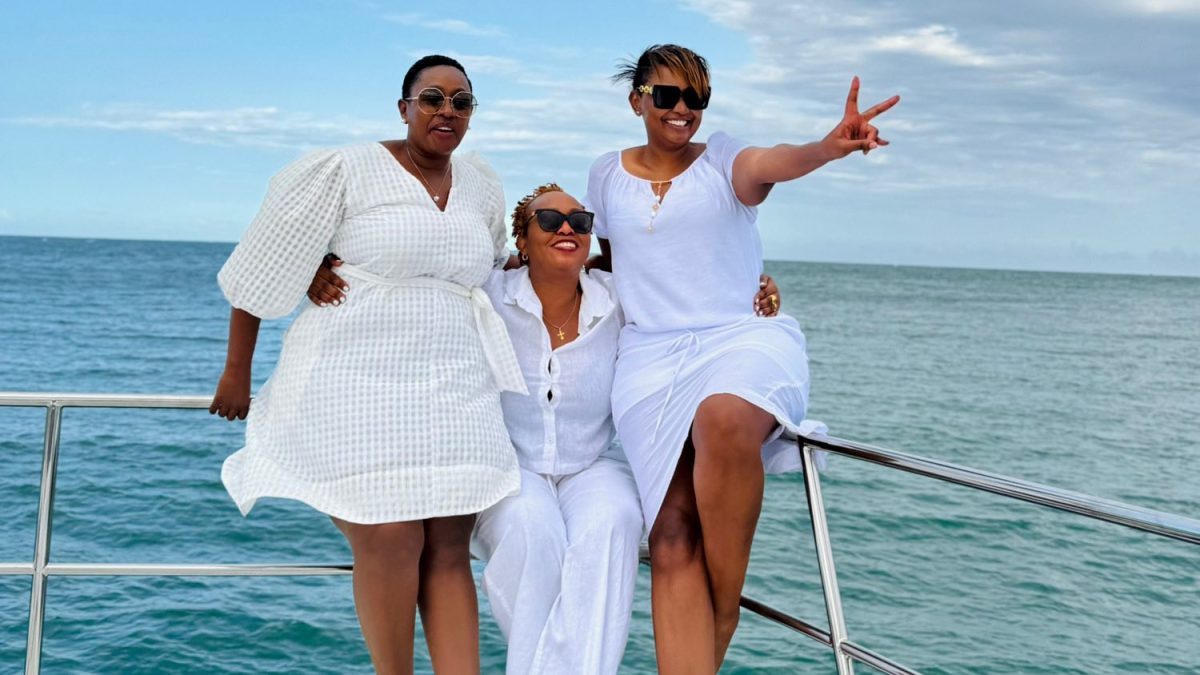 PHOTOS: Karen Nyamu joins Sabina Chege’s glamorous yacht birthday party