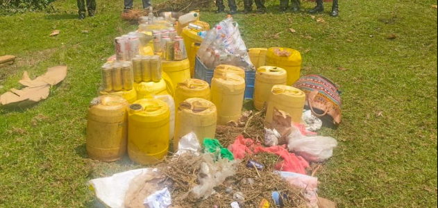 Police destroy illicit brew in Nyamira