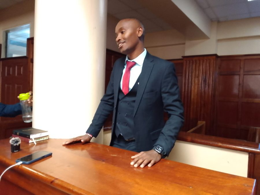 Samuel Muchoki alias Samidoh when he appeared before Milimani Law Courts Magistrate Rose Ndumbi on Monday, August 11, 2025.PHOTO/Zipporah Ngwatu