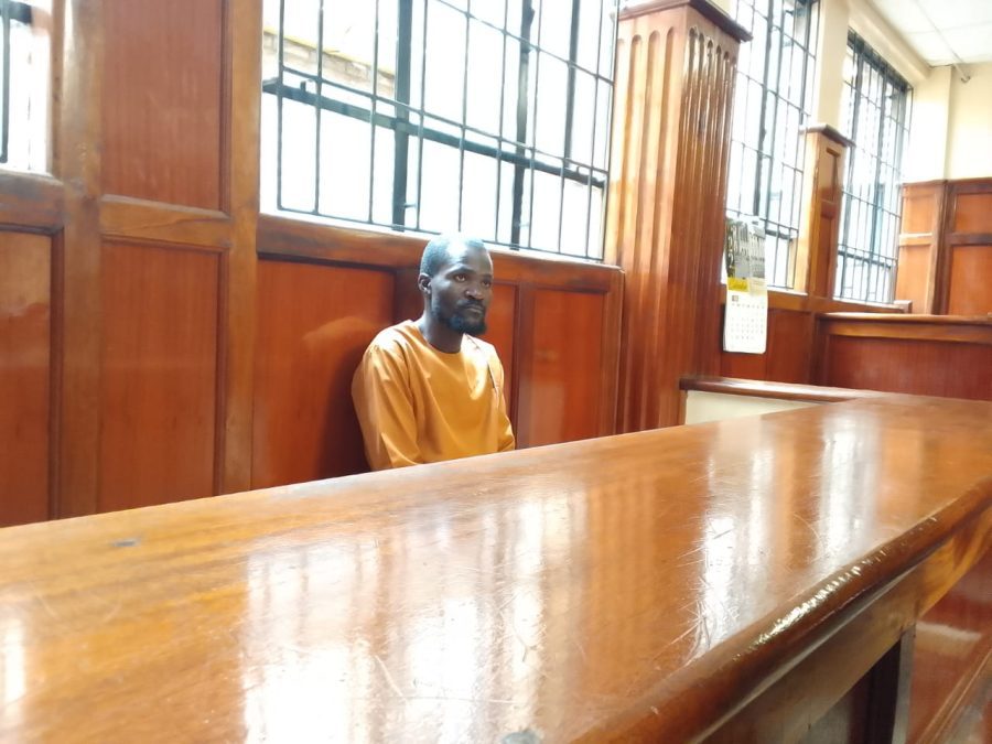 Nuru Okanga when he appeared before Milimani Principal Magistrate Rose Ndombi on Thursday, August 21, 2025.PHOTO/Zipporah Ngwatu