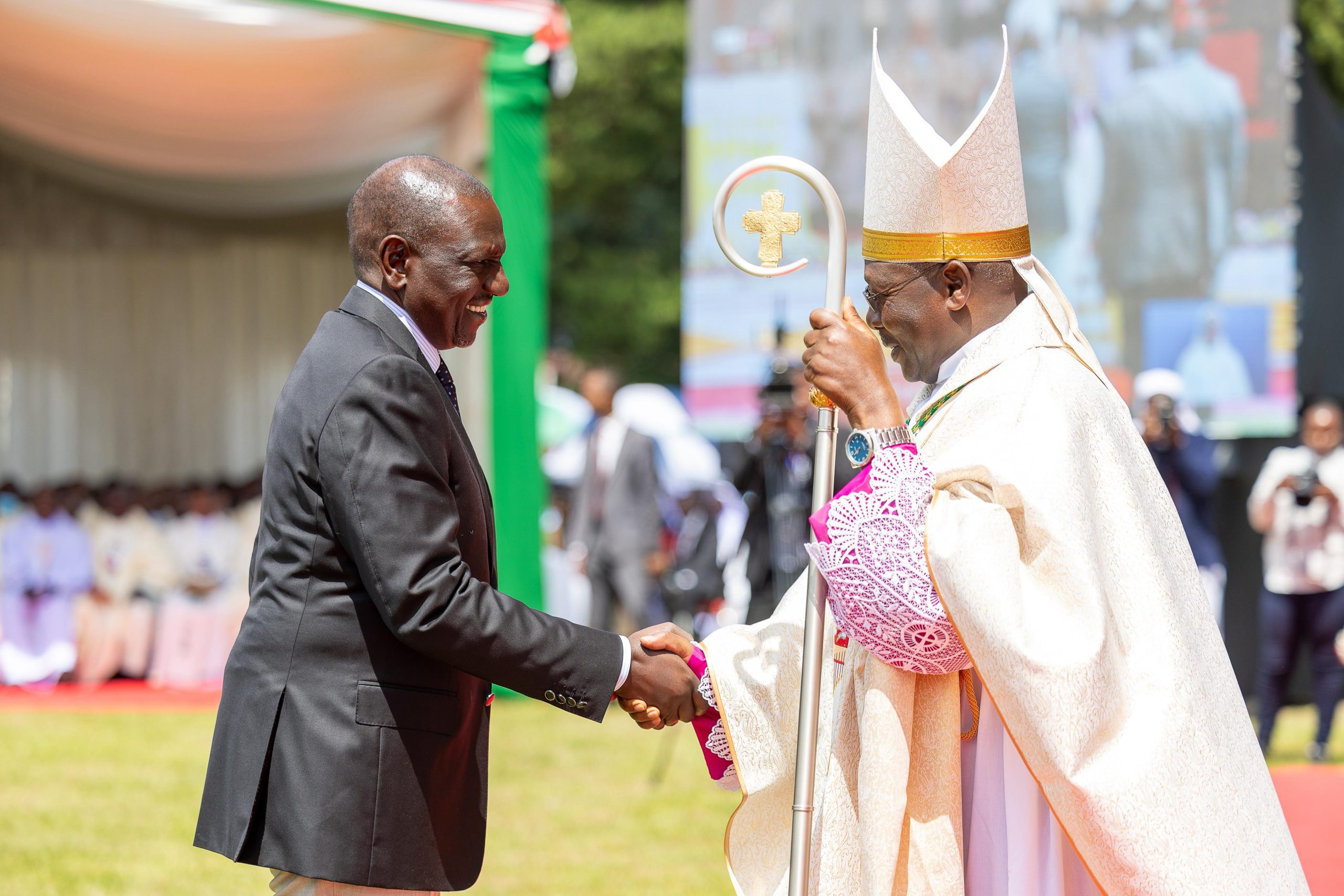 John Lelei installed as first Bishop of Kapsabet Catholic Diocese