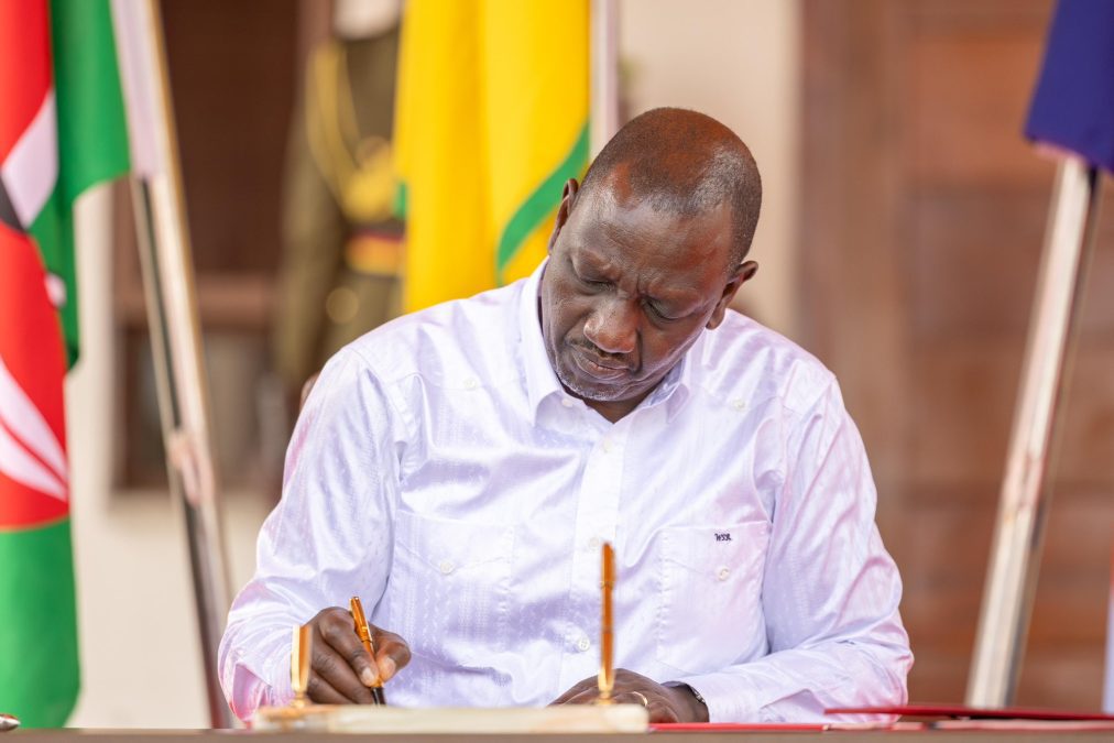 President William Ruto on the parliament graft report