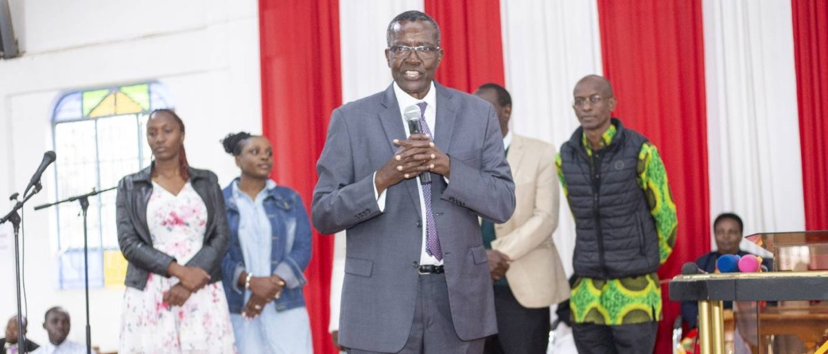 Ex-CJ David Maraga speaks during a past event. PHOTO/@dkmaraga/X
