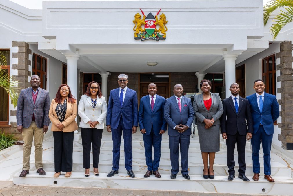 DP Kithure Kindiki meet with the Council of Governors at his Karen home in Nairobi. PHOTO/https://www.facebook.com/KithureKindiki