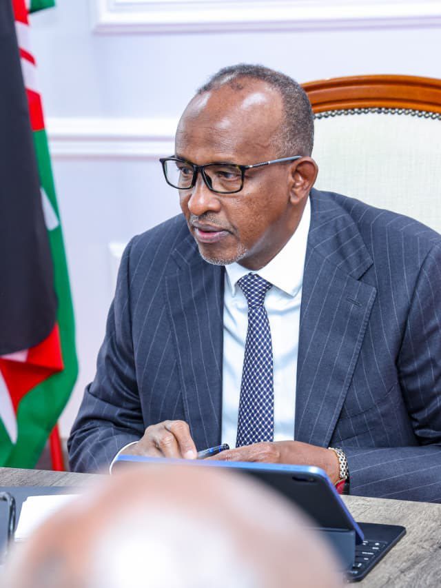 Health CS Aden Duale during a past parliamentary meeting. PHOTO/https://www.facebook.com/adenduale
