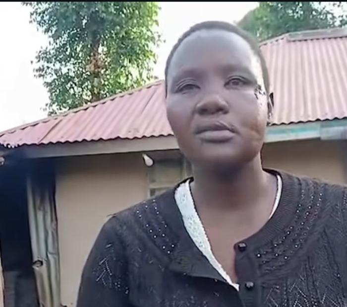 Vicklyne Adongo speaking on Monday, August 18, 2025. PHOTO/Screengrab by K24 Digital