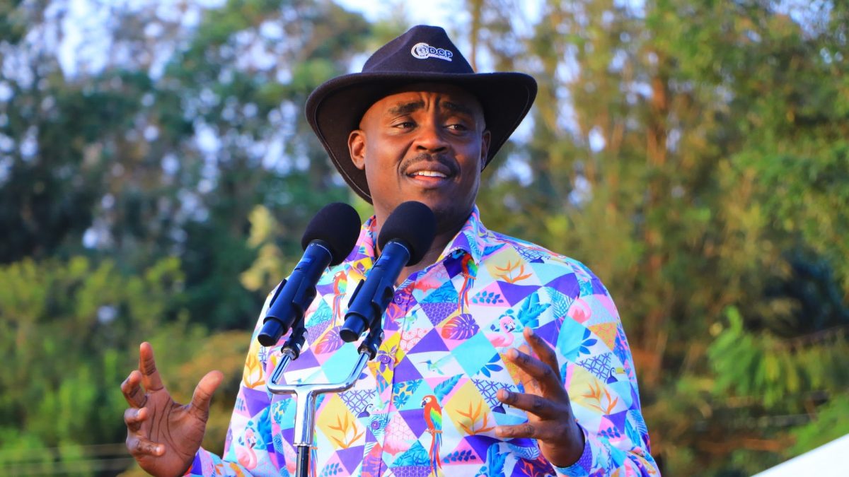 DCP Deputy Leader Cleophas Malala speaks during a past event on August 10, 2025. PHOTO/https://www.facebook.com/cleophasmalalah