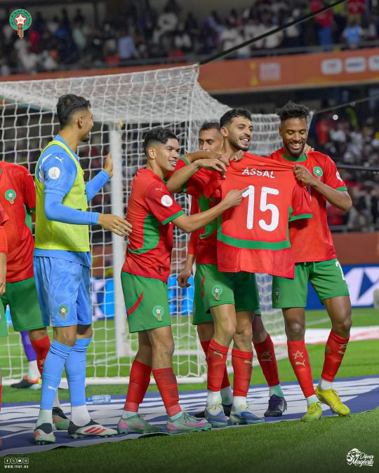 Morocco players after the match on Saturday, August 30, 2025. PHOTO/@EnMaroc/X