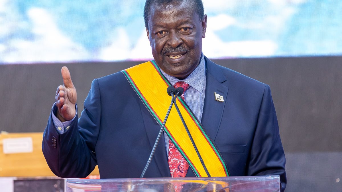 Prime Cabinet Secretary and Cabinet Secretary for Foreign & Diaspora Affairs Musalia Mudavadi.PHOTO/@MusaliaMudavadi/X