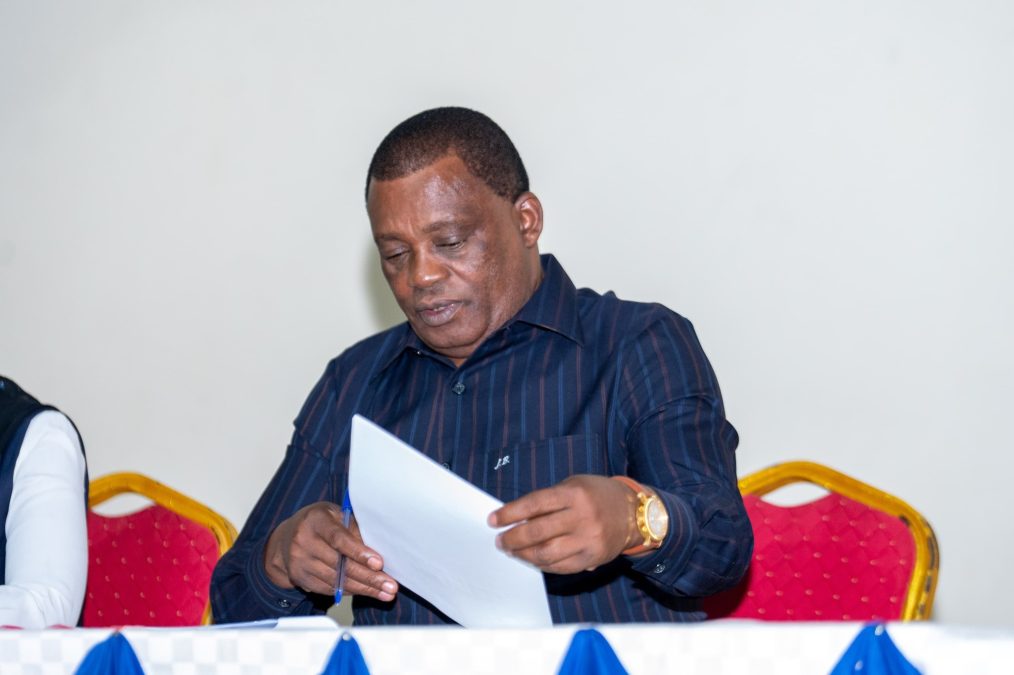 Former CS for Public Service Justin Muturi during a past event. PHOTO/https://www.facebook.com/justinbmuturi