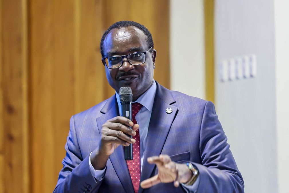 Education Ministry CS Julius Ogamba during a past event. PHOTO/https://www.facebook.com/EduMinKenya