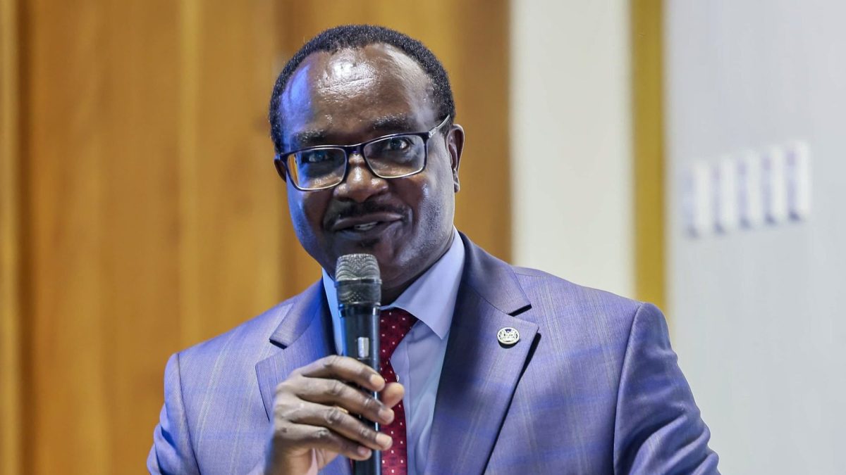 Education Ministry CS Julius Ogamba during a past event. PHOTO/https://www.facebook.com/EduMinKenya