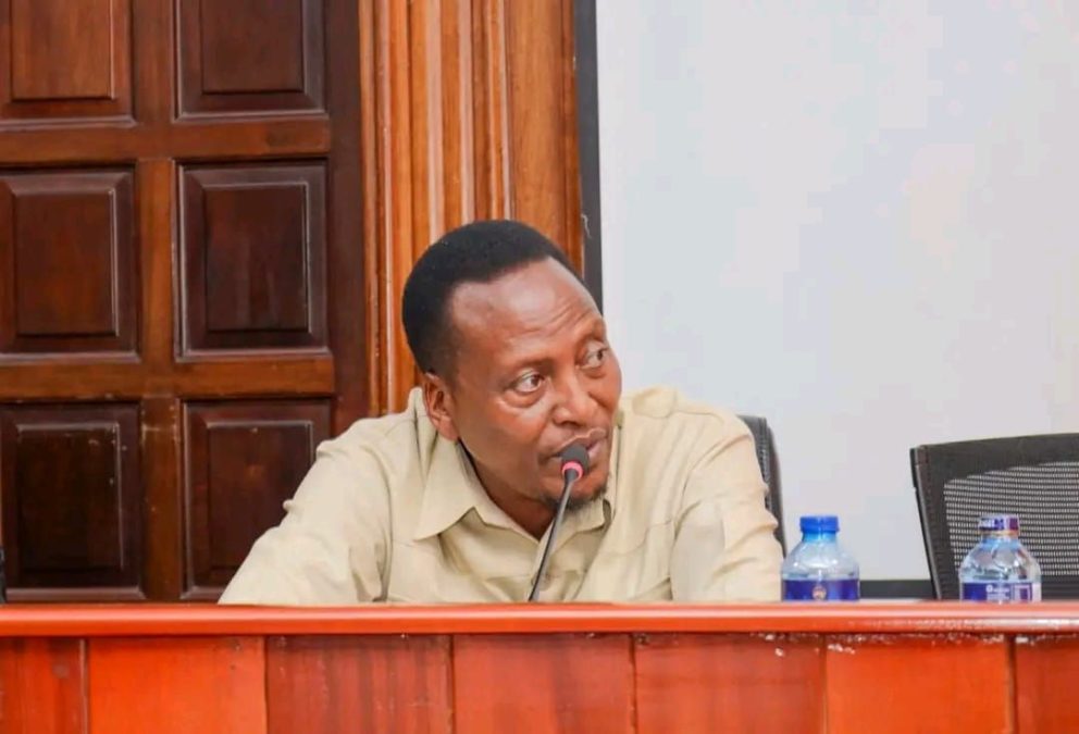 Kisii Senator Richard Onyonka speaks during a past media presser. PHOTO/https://www.facebook.com/AmBecauseWeAre
