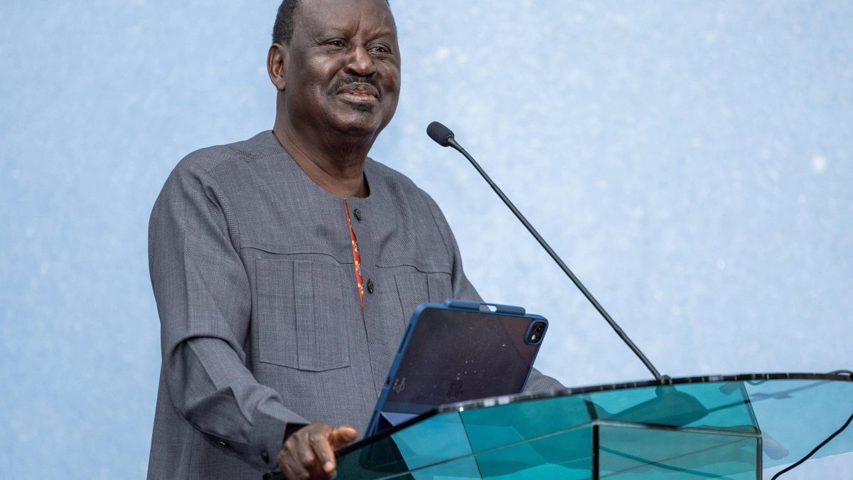 ODM leader Raila Odinga. PHOTO/@RailaOdinga/X