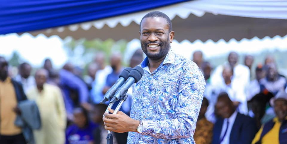 Nairobi Senator Edwin Sifuna during a past political rally. PHOTO/https://www.facebook.com/EdwinWSifuna
