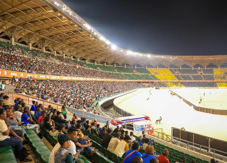 Tanzanian fans at the Benjamin Mkapa Stadium during a past match. PHOTO/https://web.facebook.com/gersonmsigwatz